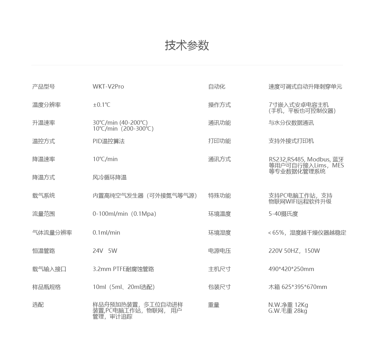 WKT-V2Pro沃科烙volcano卡式加热炉（自动刺穿）