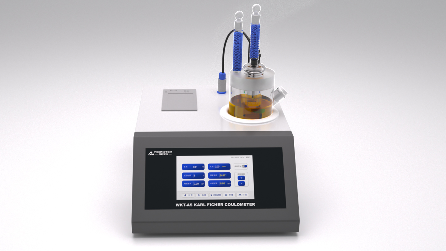 WKT-A5型卡尔费休微量水分测定仪（库伦法）